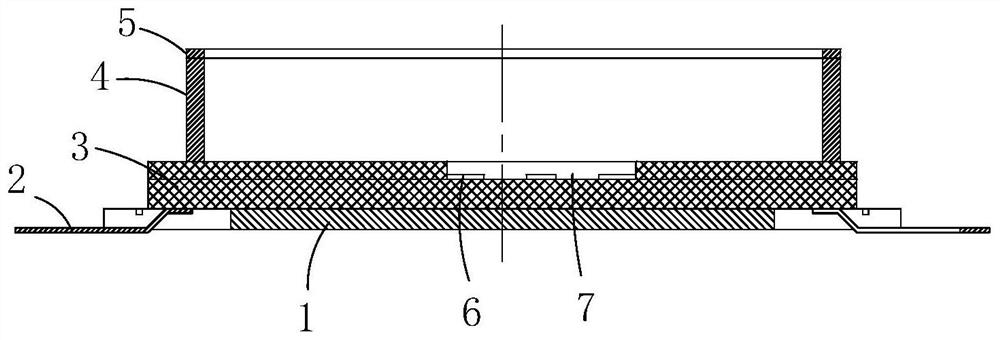 CSOP type ceramic shell, amplification filter and manufacturing method
