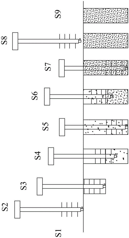 Construction method of cement mixing pile in saline-alkaline silt soft foundation