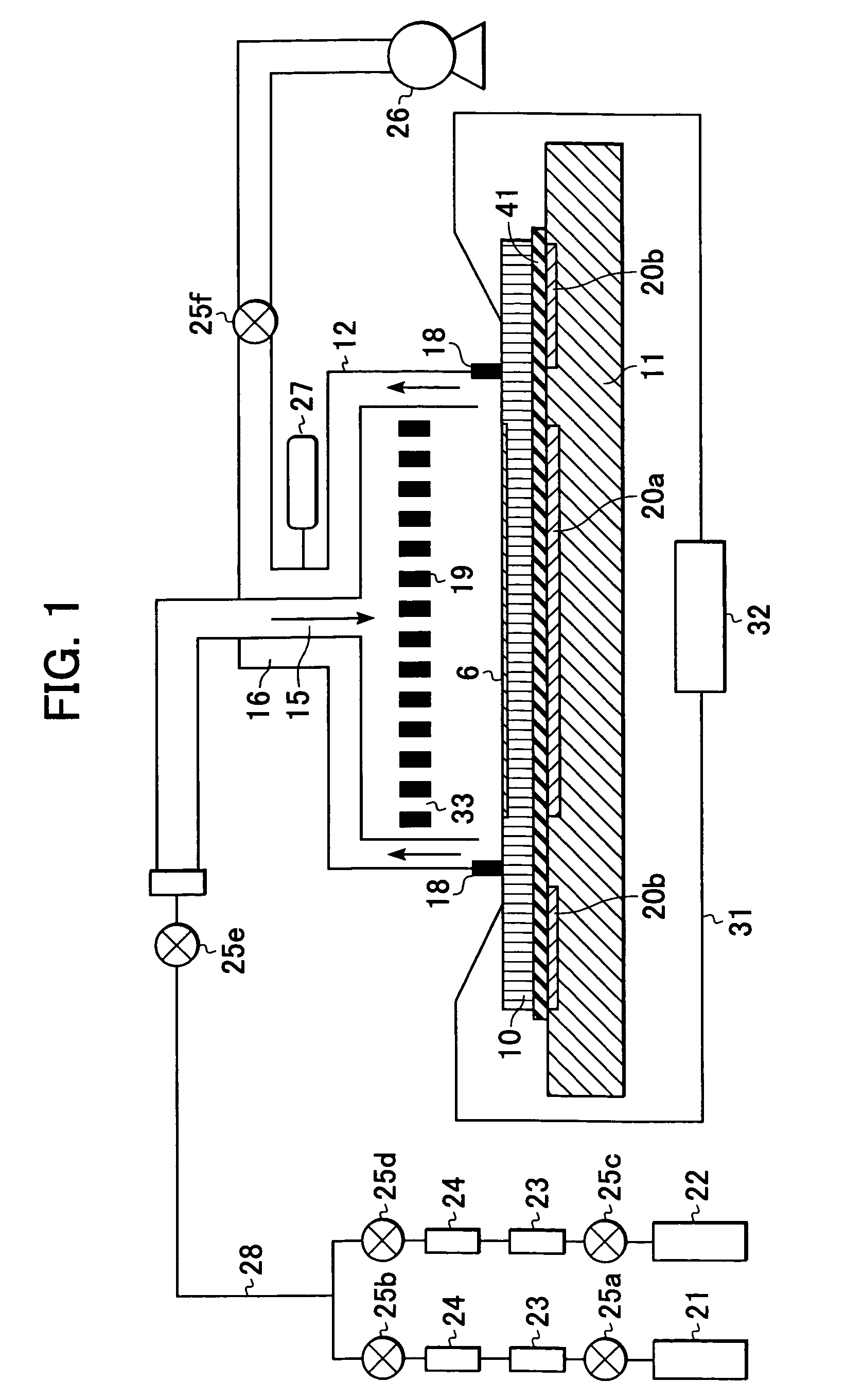 Electrifying method and manufacturing method of electron-source substrate