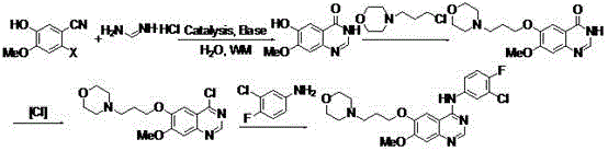 A new method for microwave synthesis of gefitinib and its derivatives