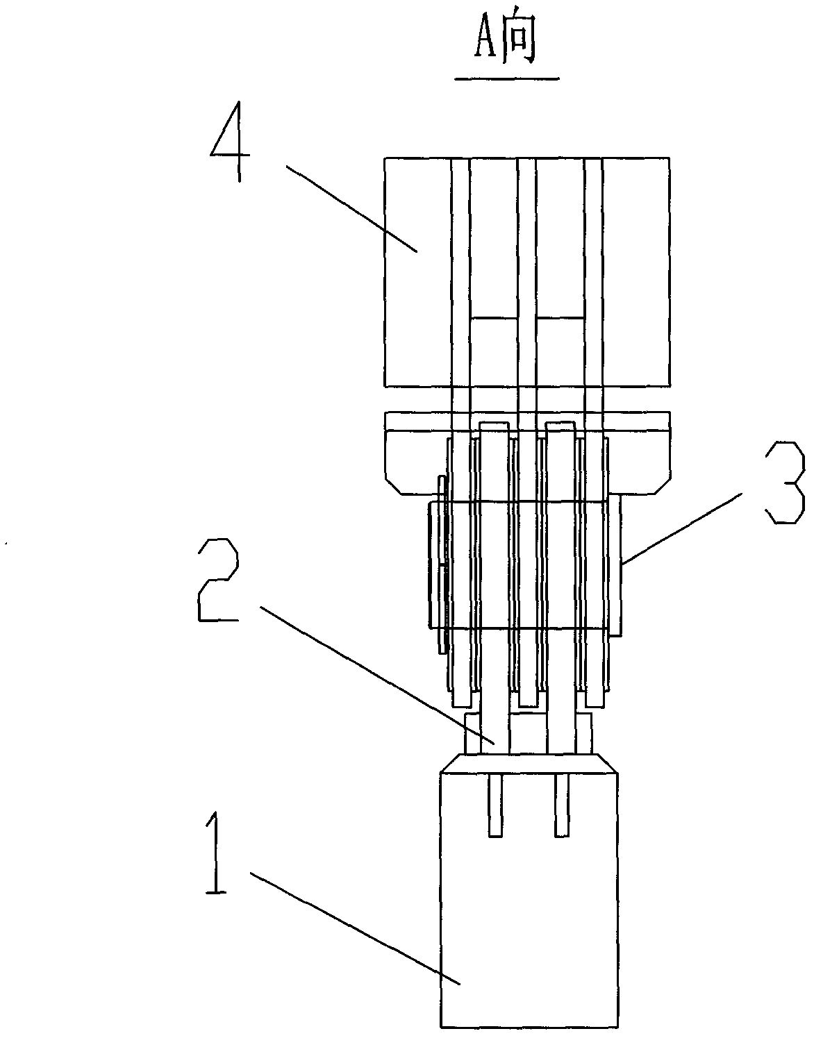 Hinge for installing bridge cable tower and method for installing hinge