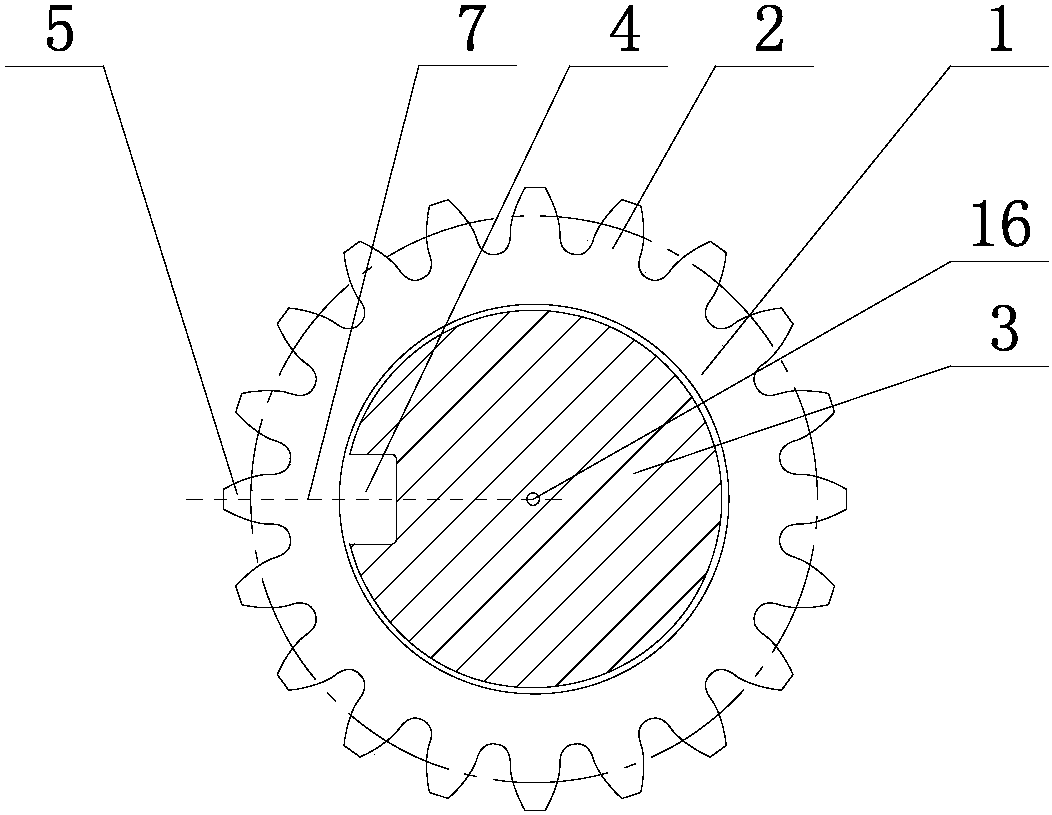 A Method for Determining the Machining Position of a Gear Shaft Keyway
