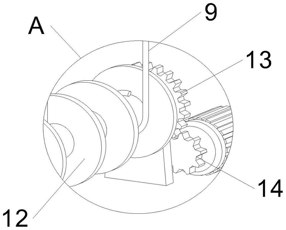 Storage equipment for recycling waste lead-acid storage battery and use method thereof