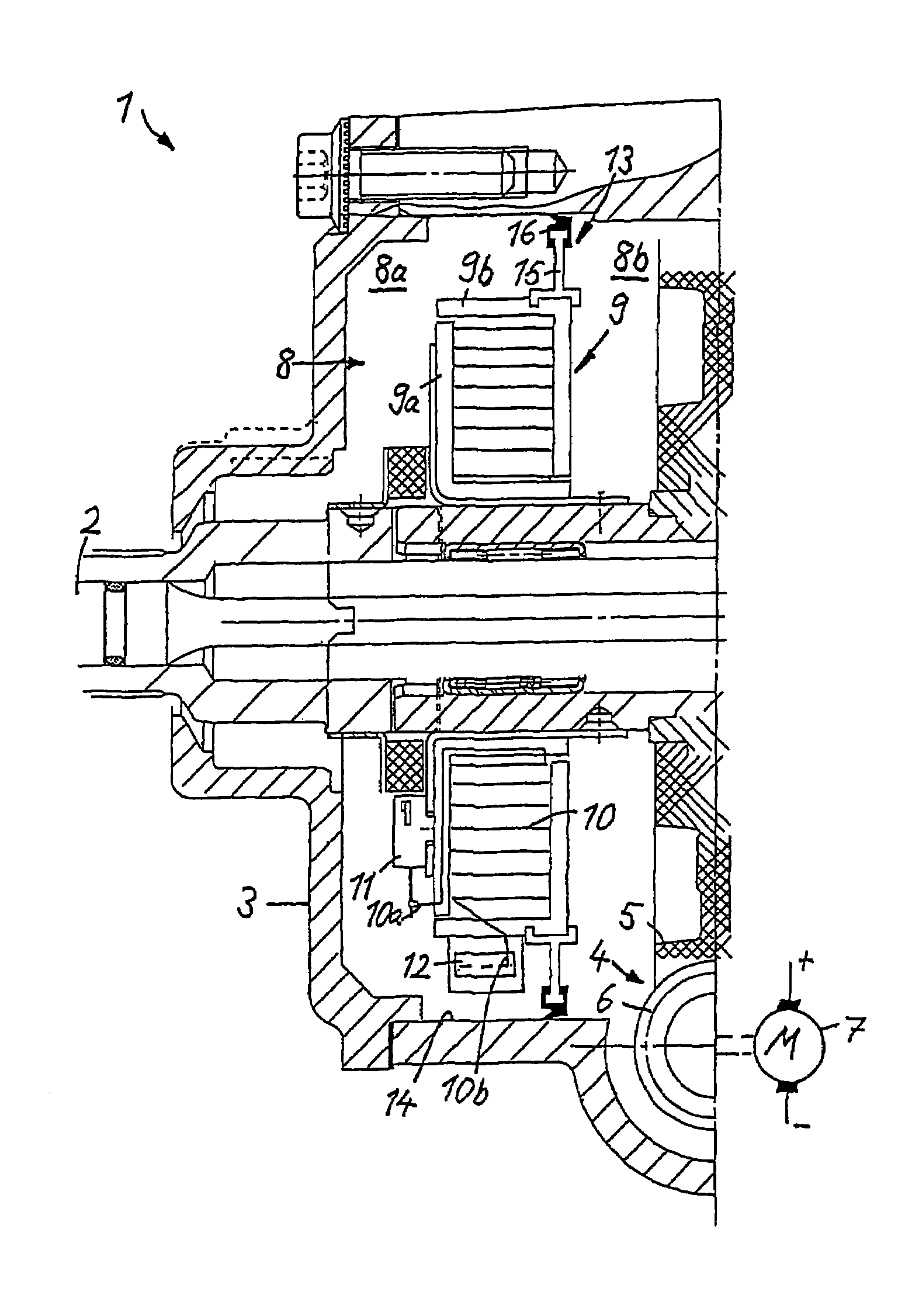 Electromechanical steering system for a vehicle