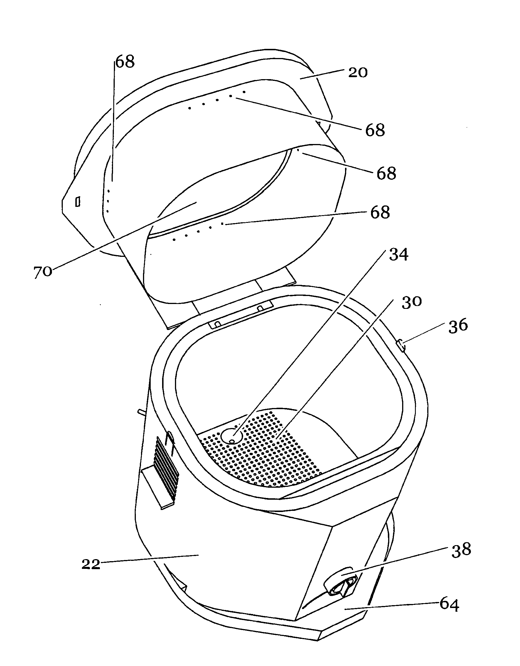Device to efficiently cook food