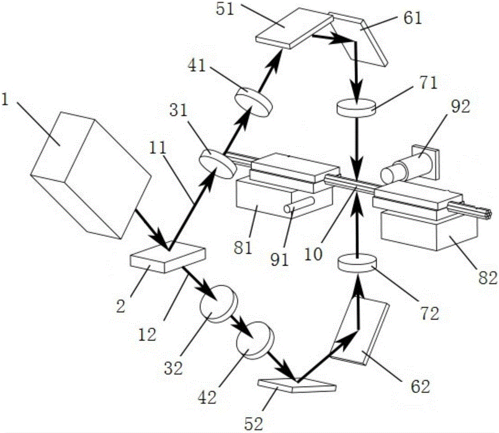 Optical fiber tapering method and apparatus thereof