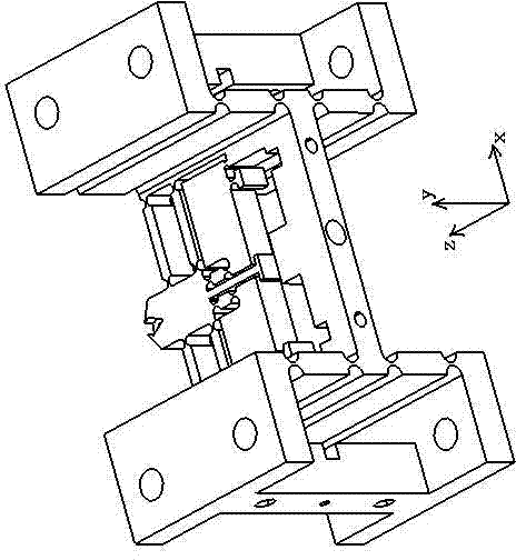 Two-degree-of-freedom dynamic error counteracting device for free-form surface ultra-precision turning