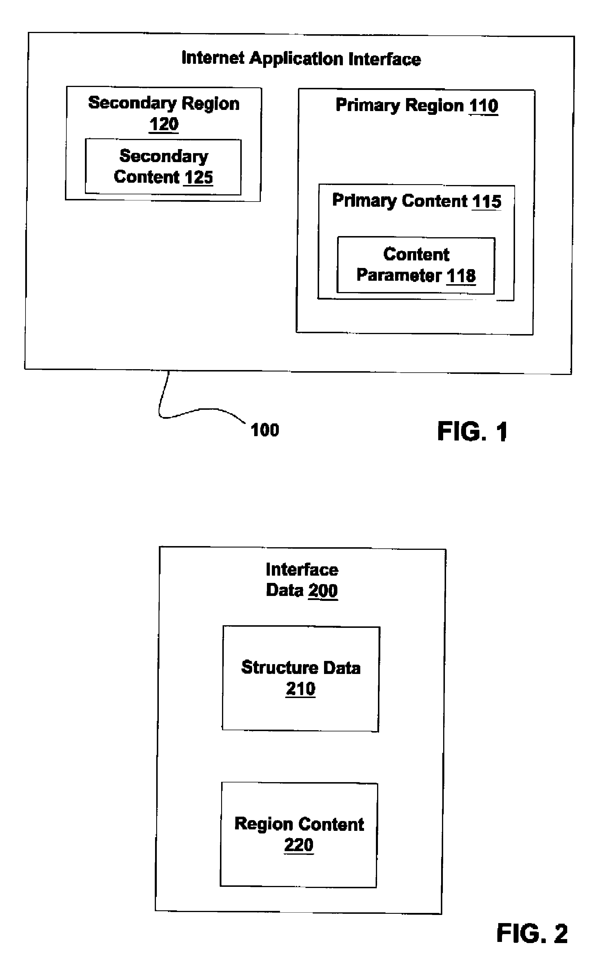 Systems and methods of generating a content aware interface