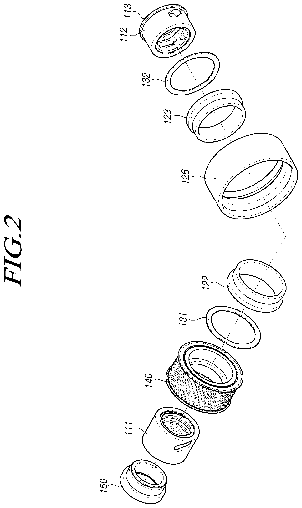 Steering device of vehicle