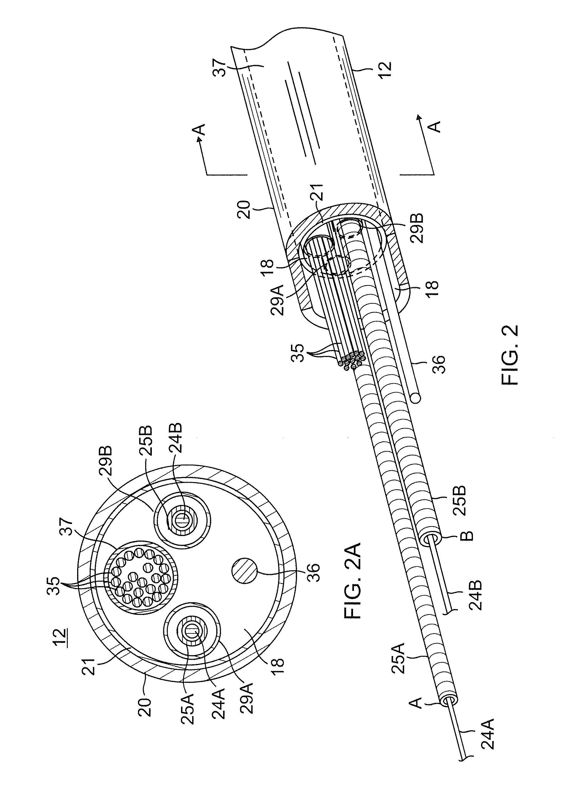 Double loop lasso with single puller wire for bi-directional actuation