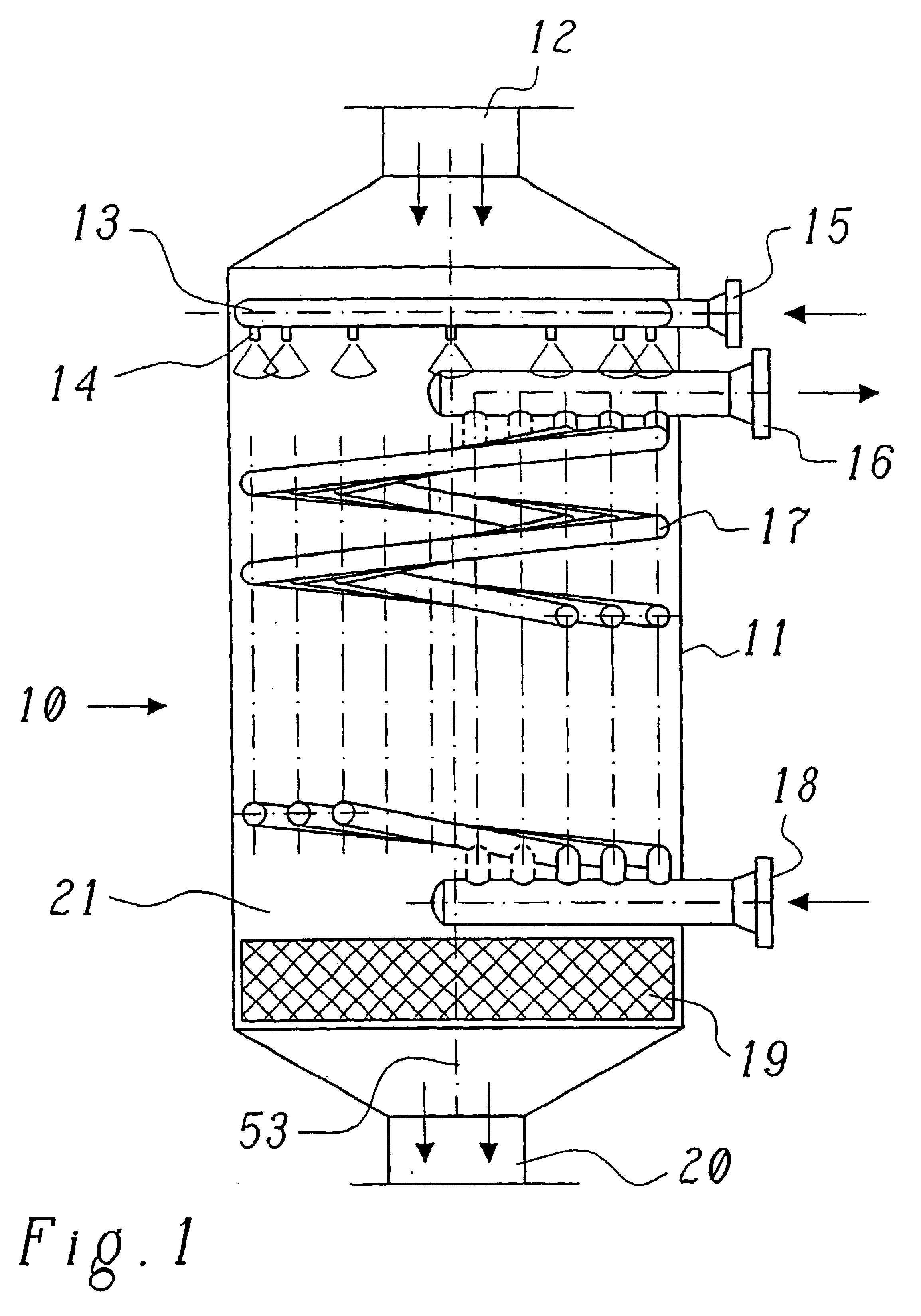 Cooling-air cooler for a gas-turbine plant and use of such a cooling-air cooler