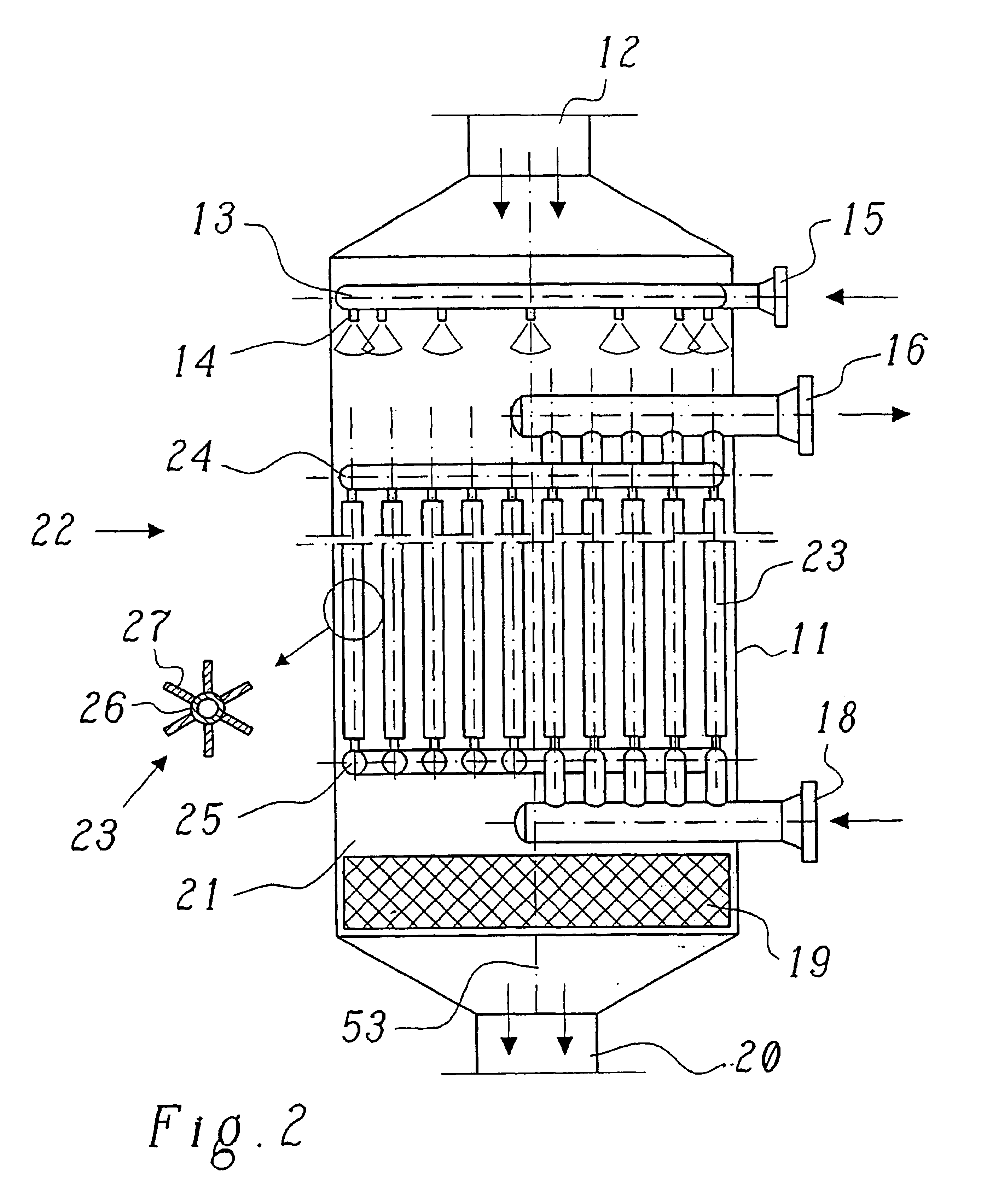 Cooling-air cooler for a gas-turbine plant and use of such a cooling-air cooler
