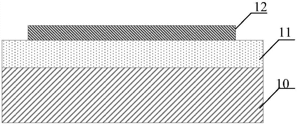 A device structure using graphene as a contact electrode and its preparation method