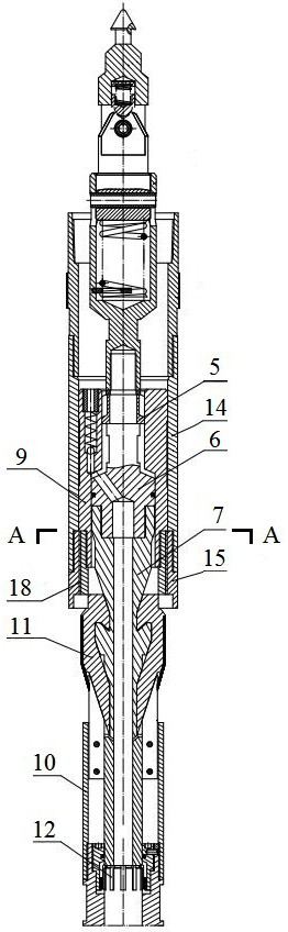 Drilling tool capable of replacing drill bit without lifting drill and with high expanding and converging success rate