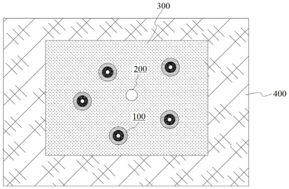 A recharge system for rainwater storage and monitoring and its construction method