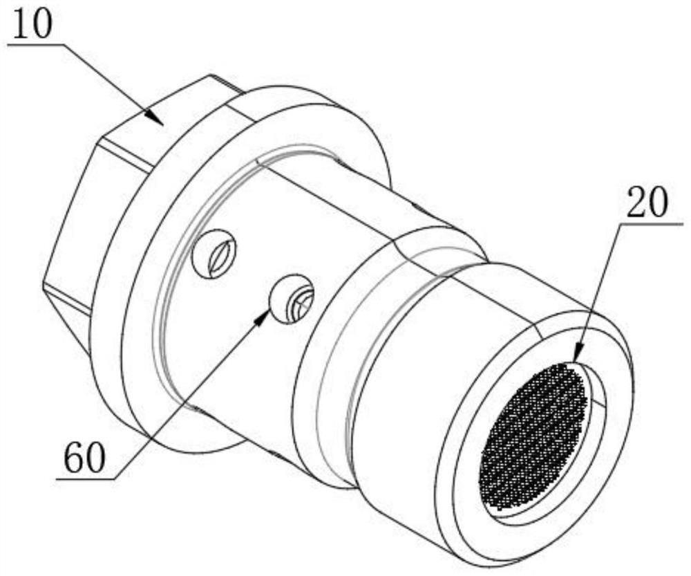 An oil control valve with a feedback oil circuit inside