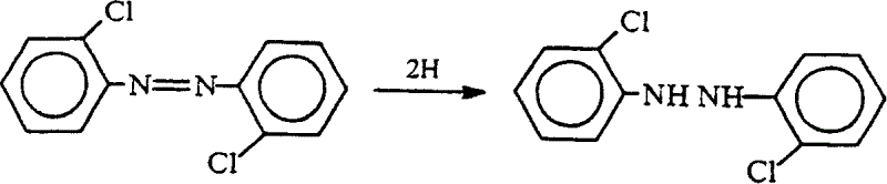 Process for preparing 2,2'-dichloro-hydrazobenzene
