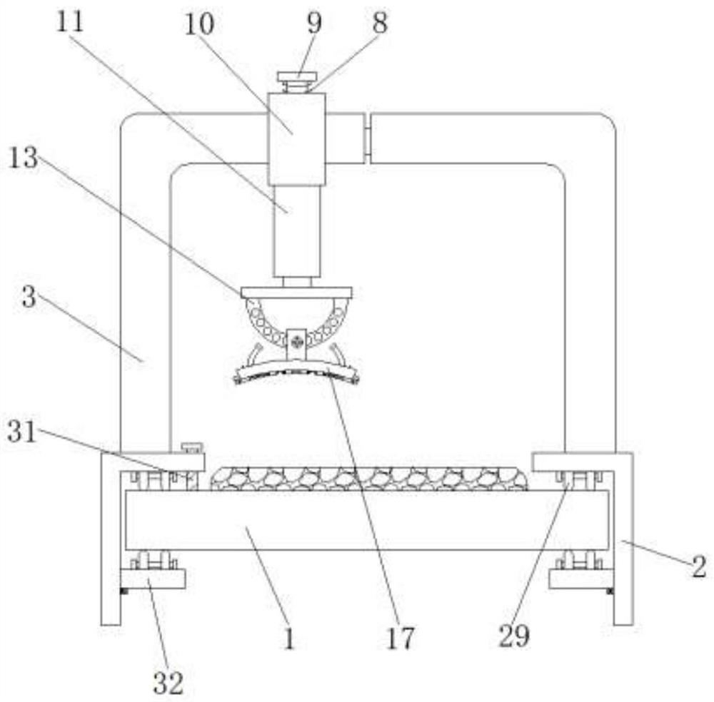 Pressing hemostasis device for nursing after angiocardiography