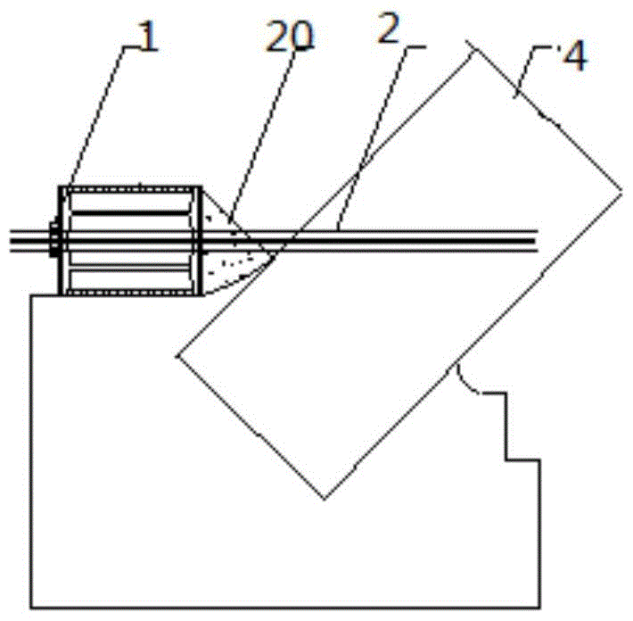 A construction method for in-situ rapid replacement of arch bridge tie rods