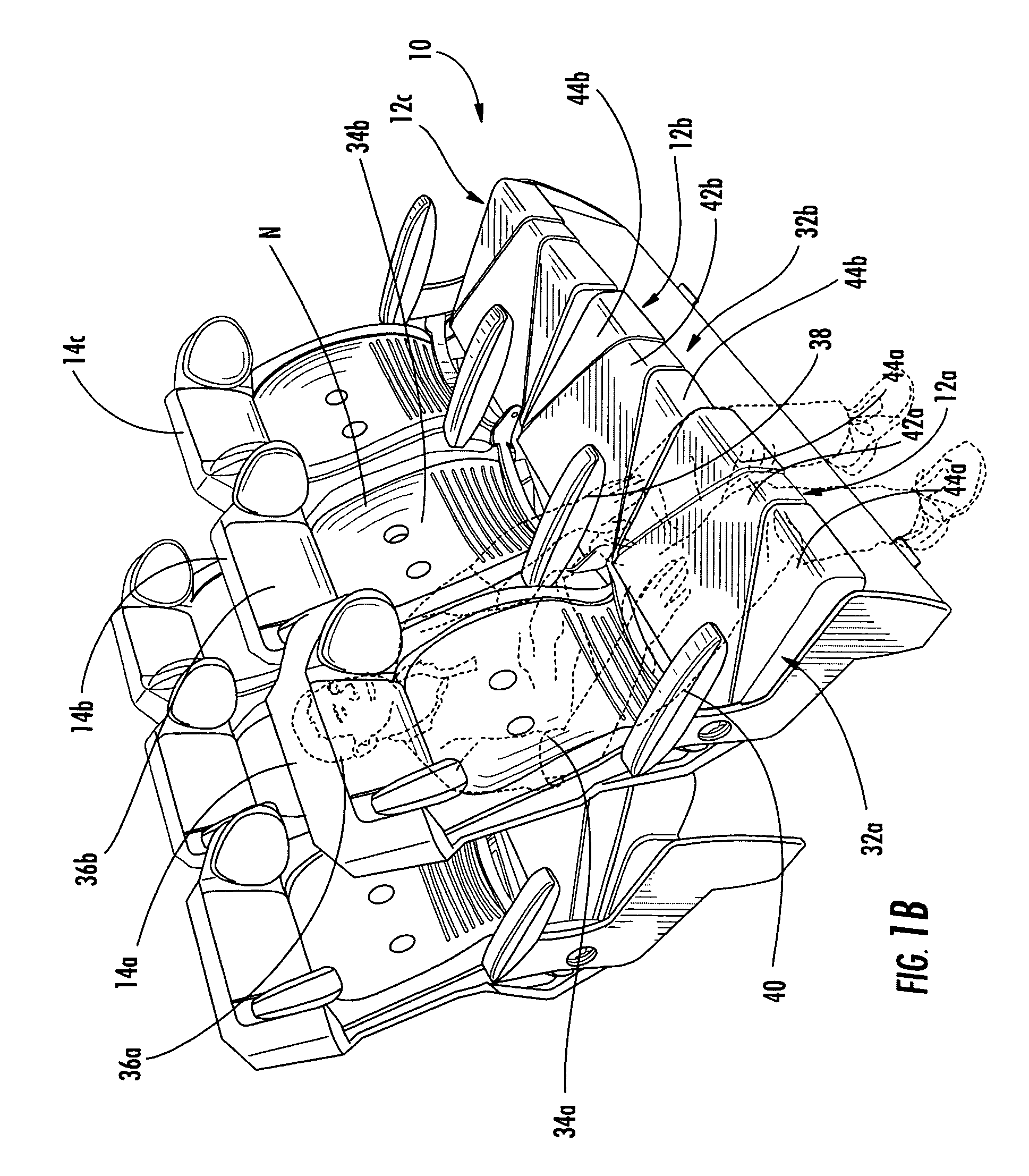 Vehicle passenger seat with adjustable headrest