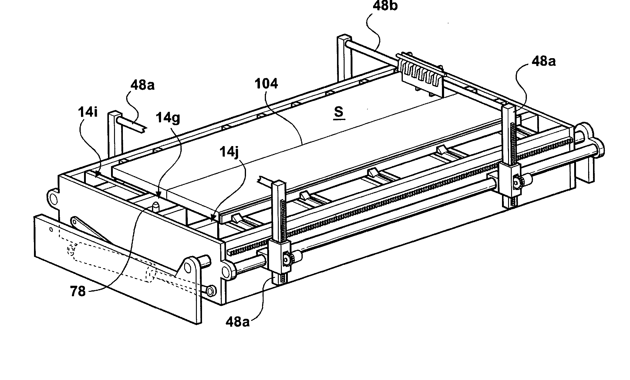 Method and apparatus for slitting steel slabs