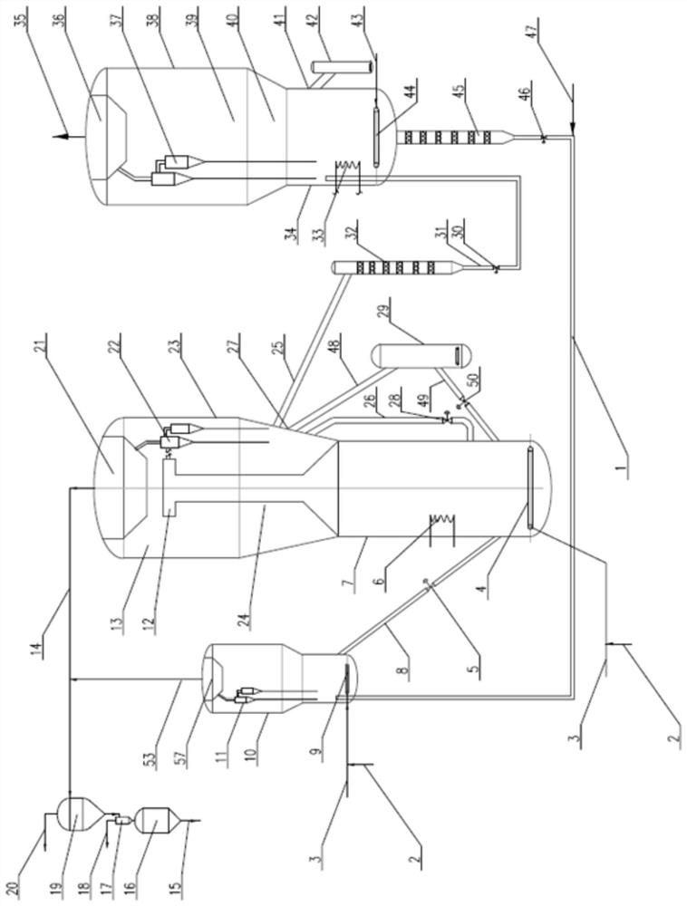 Method for efficiently producing low-carbon olefin from oxygen-containing compound