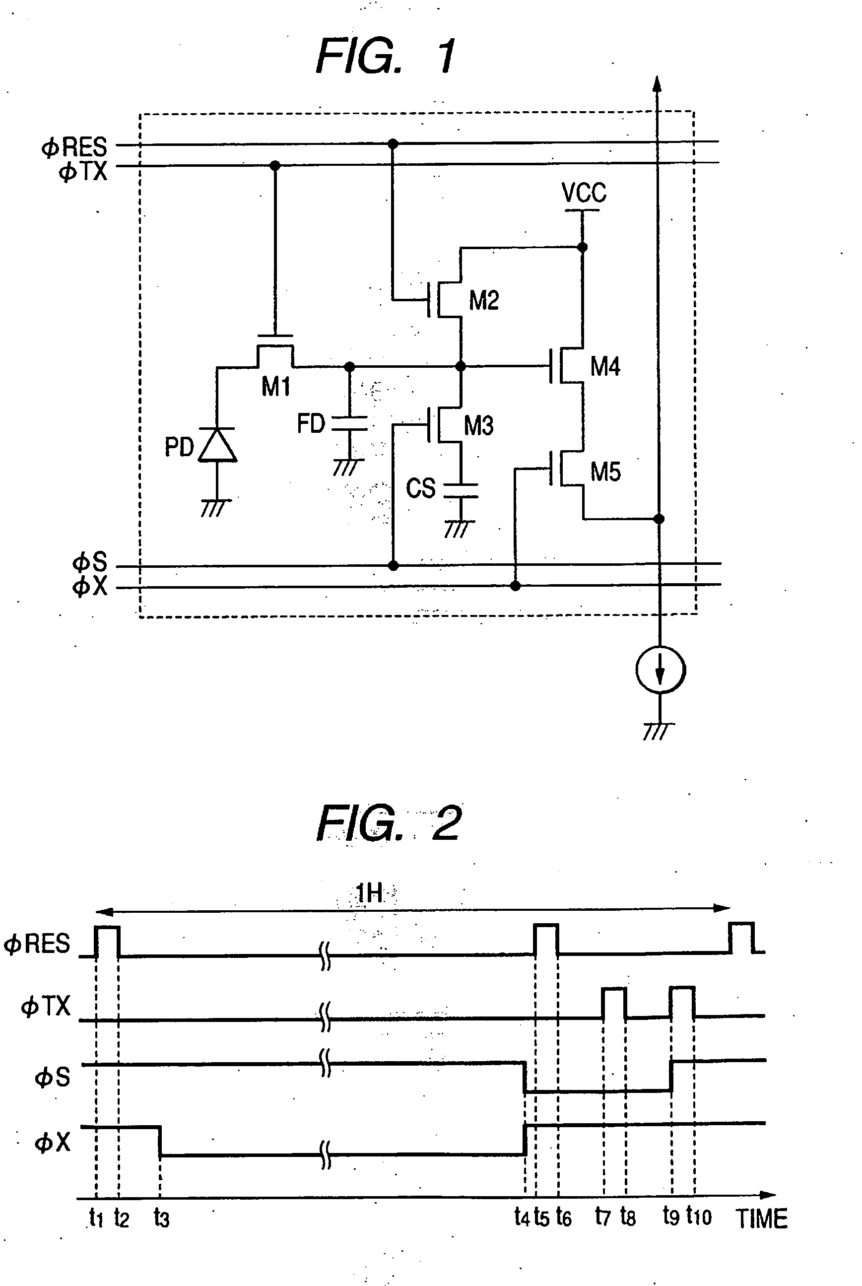 Image pickup device and camera with expanded dynamic range