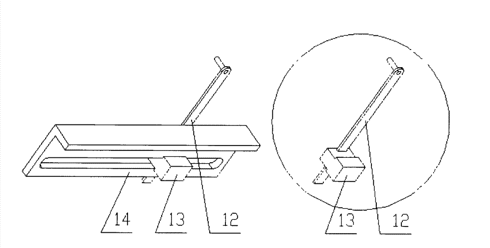Gun cartridge clip loading and firing device applicable to a plurality of gun types