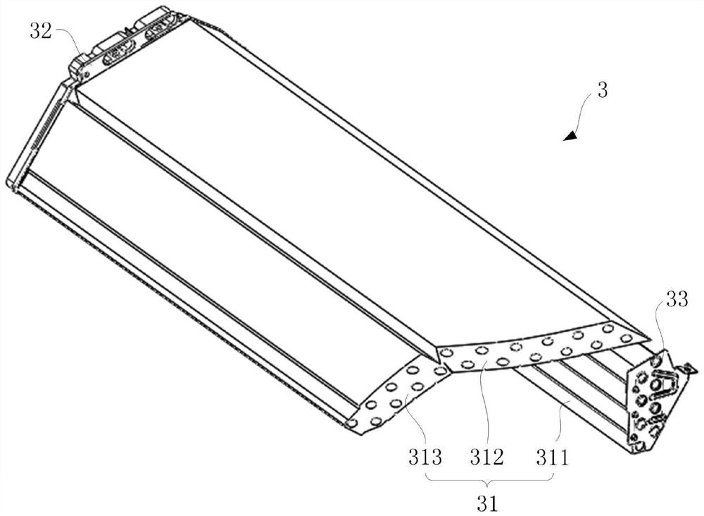 Evaporator assembly and wall-mounted air conditioner