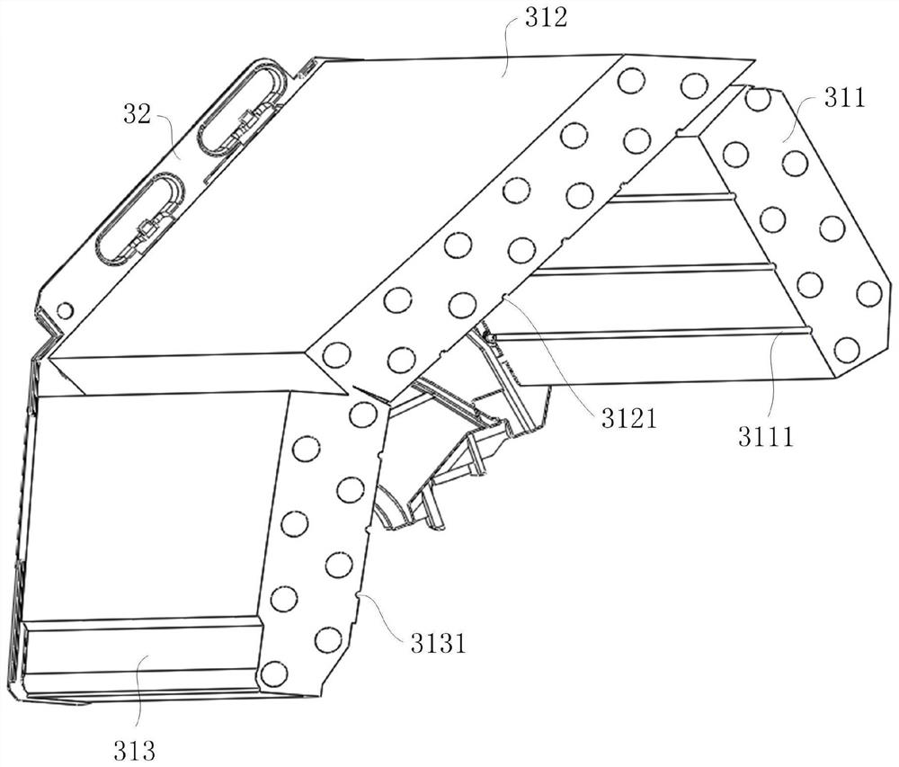 Evaporator assembly and wall-mounted air conditioner