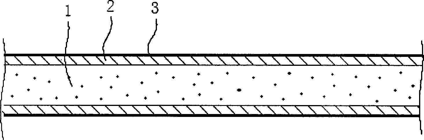 Powder coating metal overlay decoration plate and manufacturing method thereof