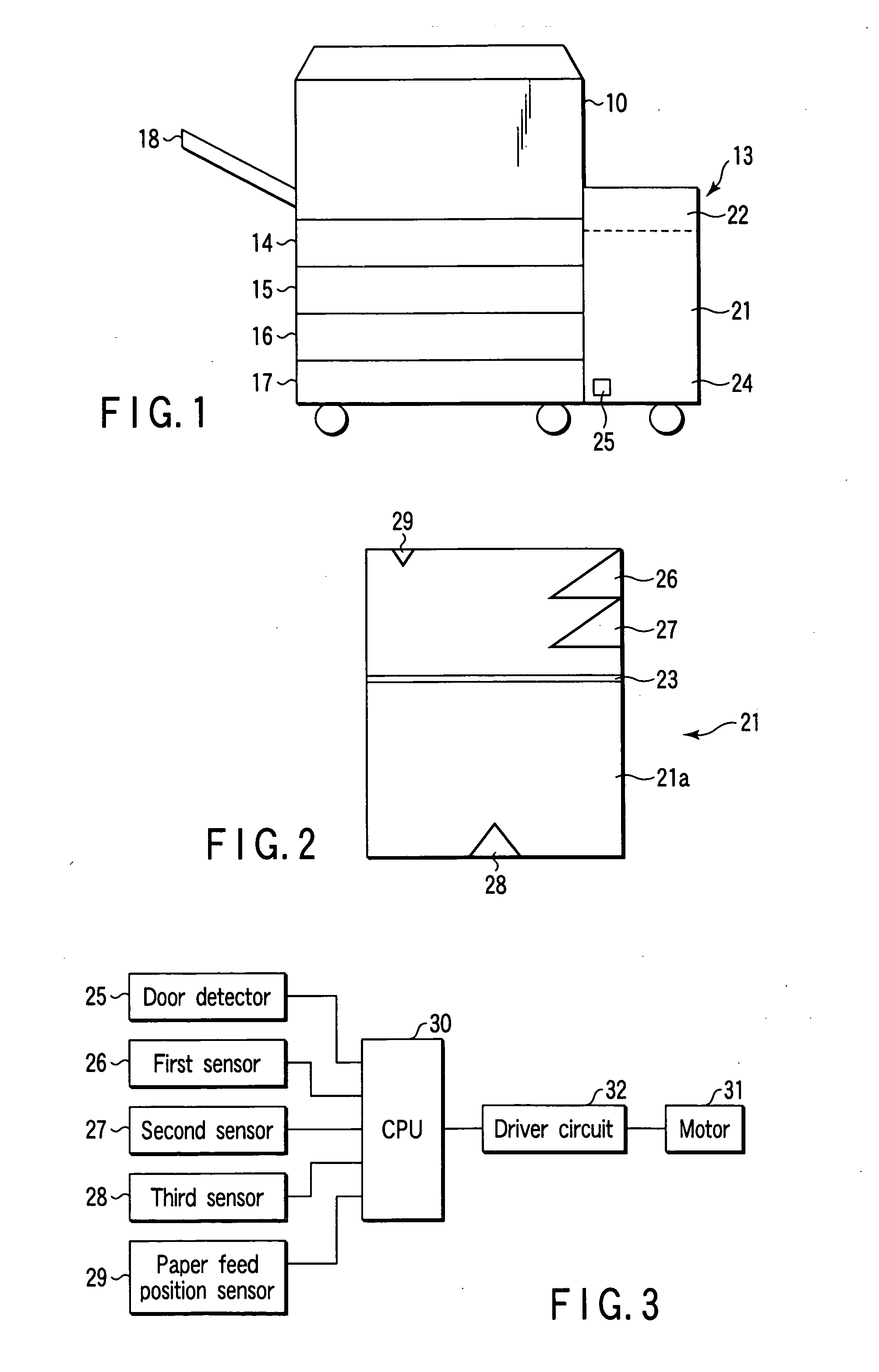 Feed paper apparatus