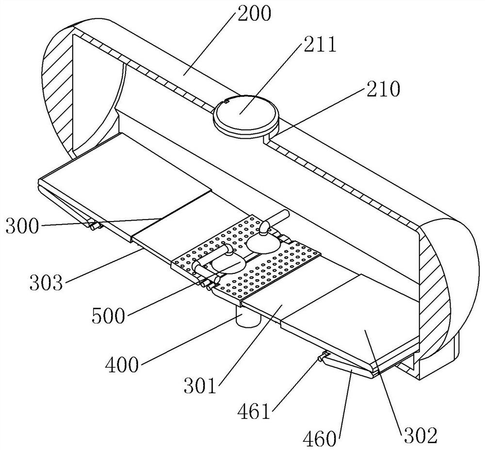 Powder and particle material transportation tank