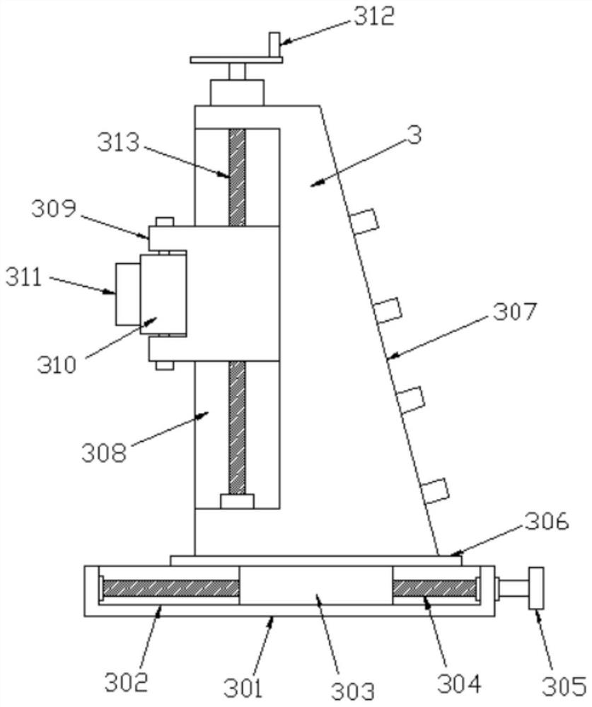 Automatic powder spraying device of glass lining equipment