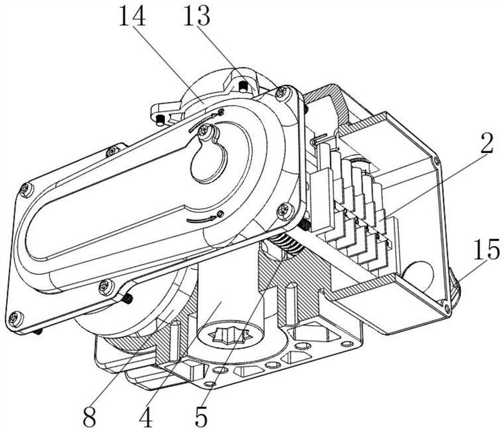 Top-speed actuator