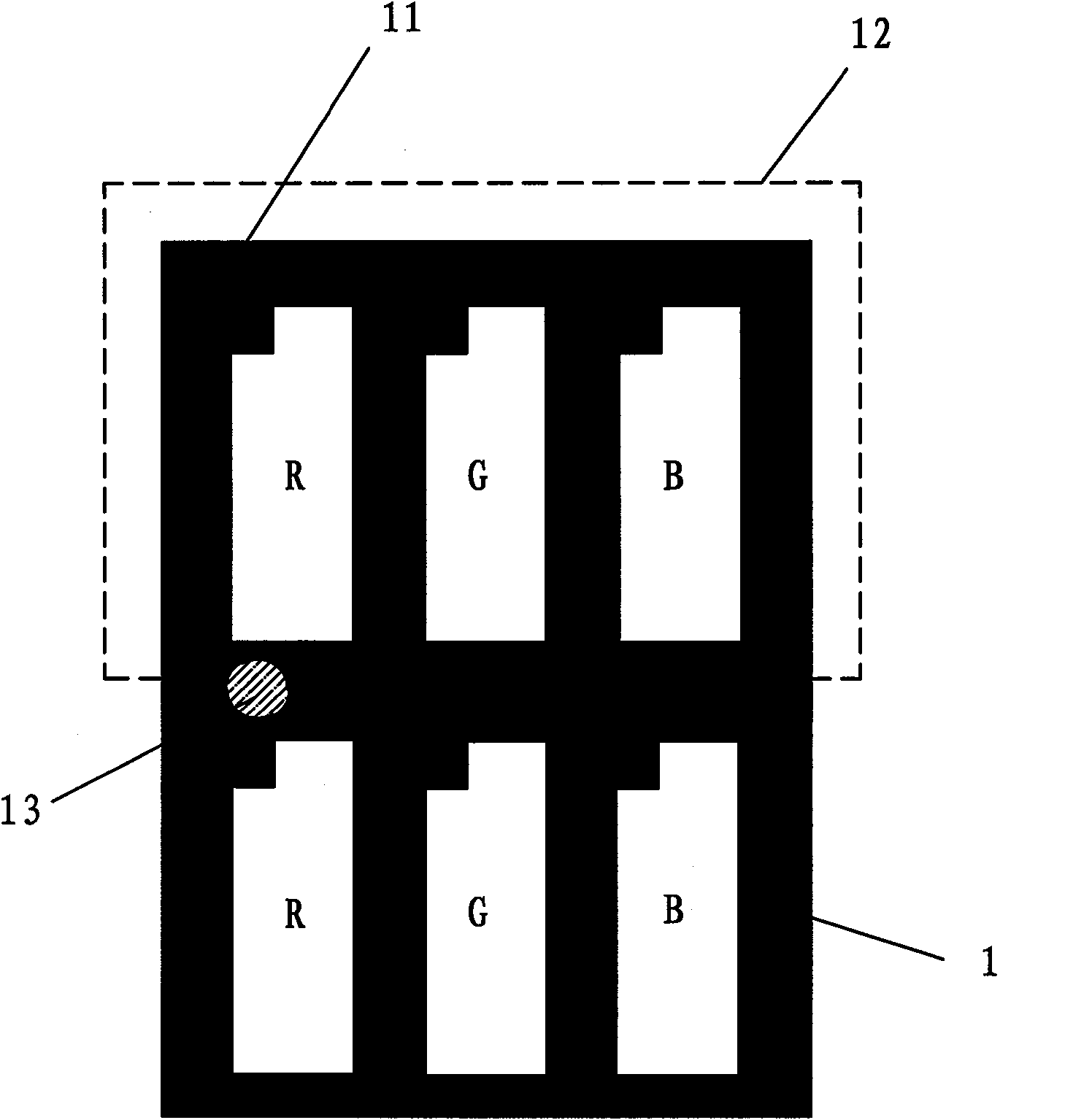 Colorful film substrate, manufacture method thereof and liquid crystal display panel