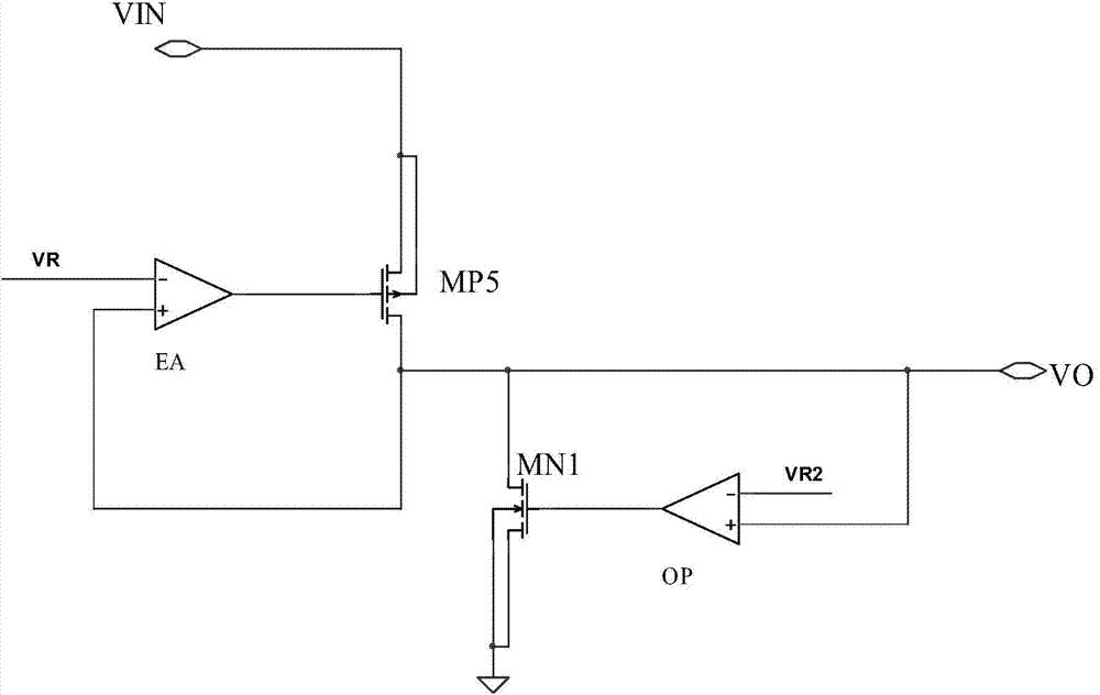Low-drop-out voltage regulator