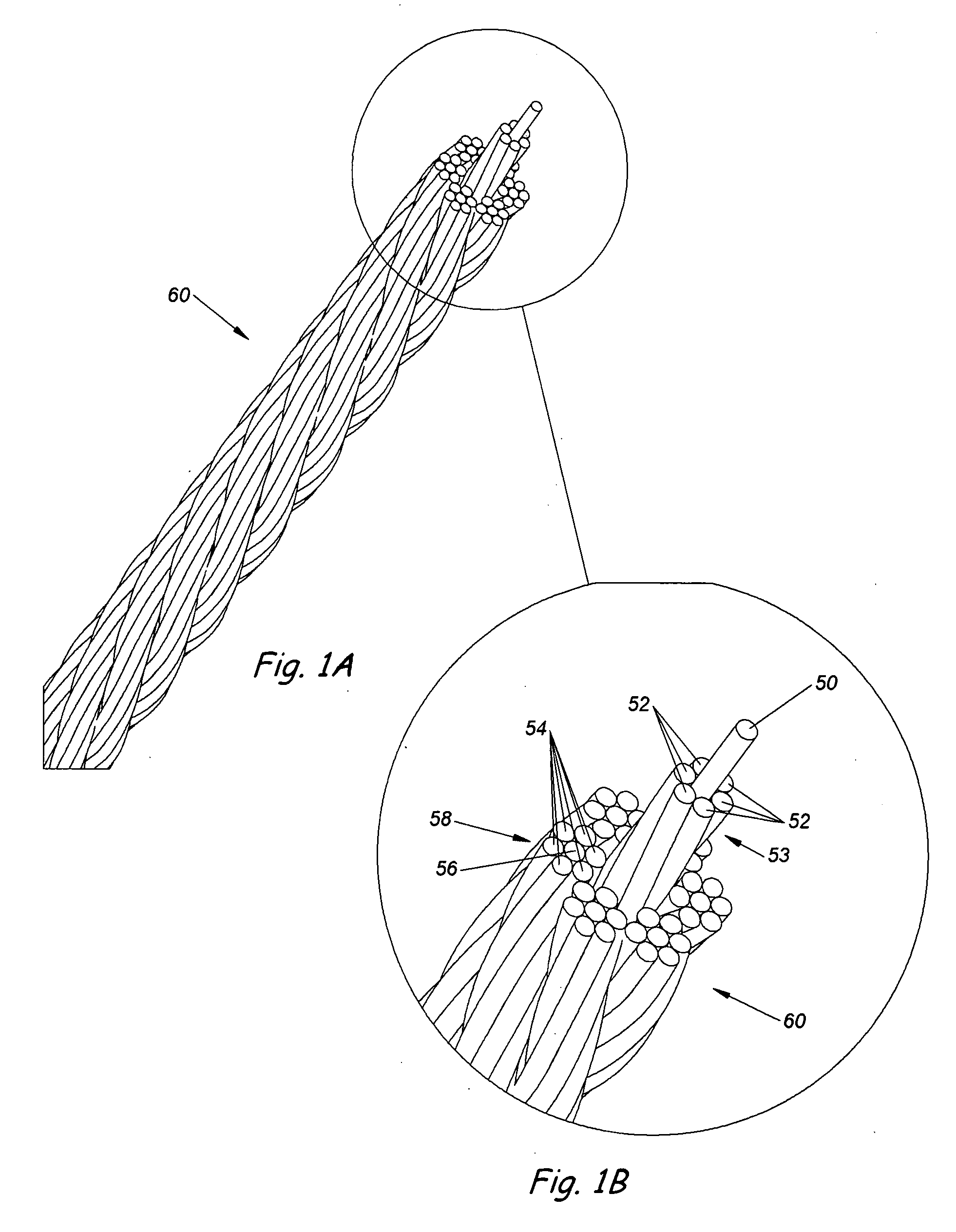 Dynamic spinal stabilization system incorporating a wire rope
