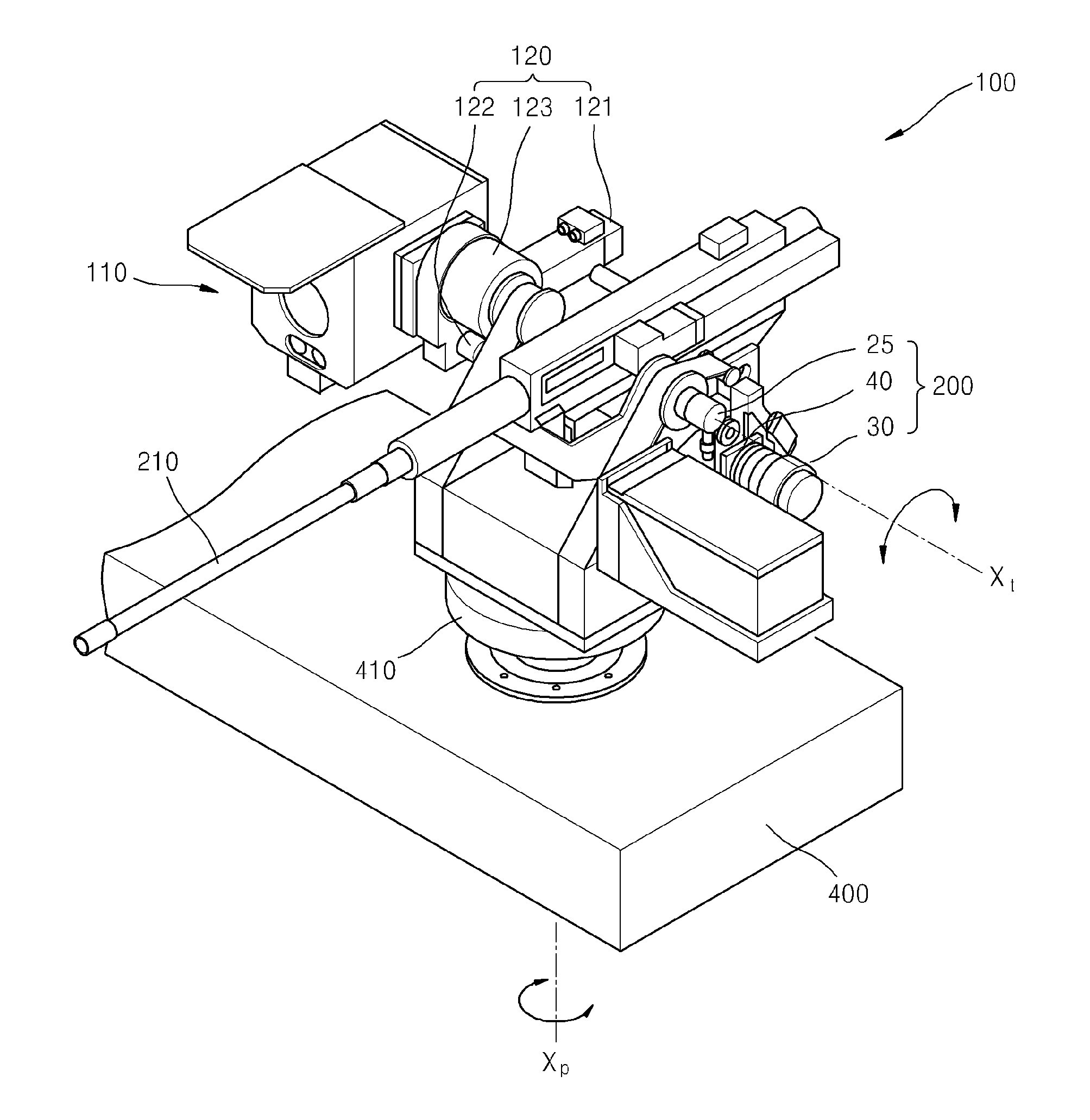 Control system for rotating shaft