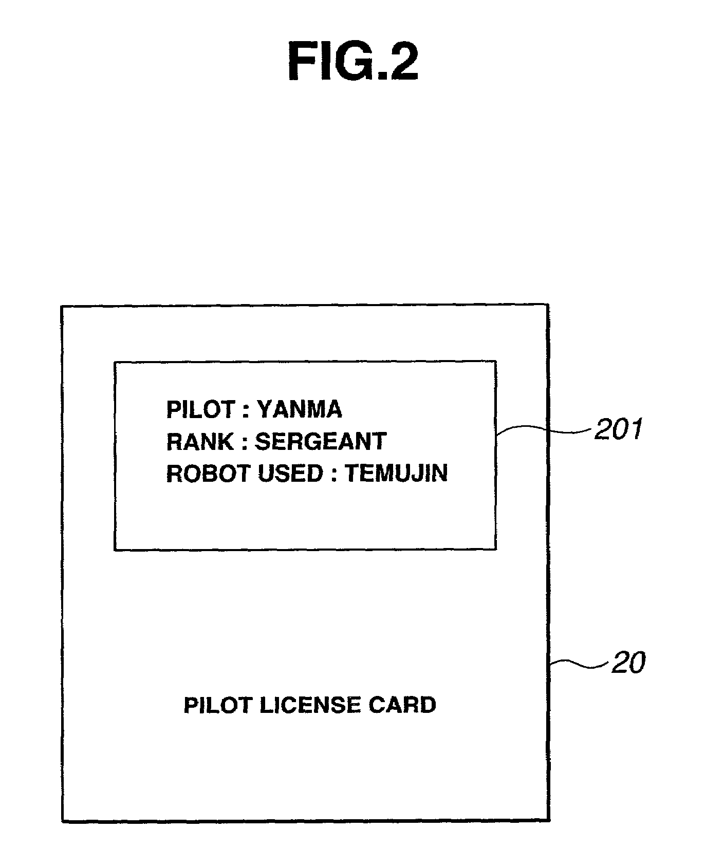 Recording medium of game program and game device using card