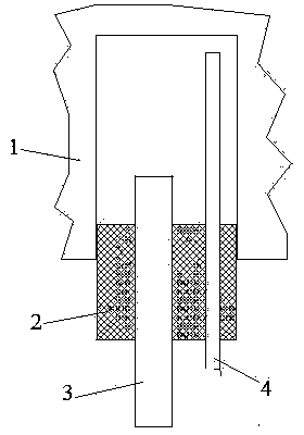 Composite reinforcing method for grotto roof peeling defects of sandstone grotto