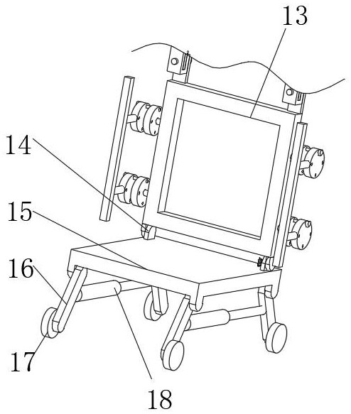 Ladder for high-rise steel structure construction