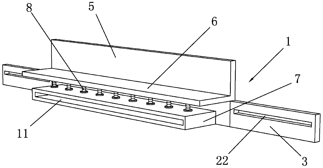 Air duct bracket used in integrated cooker and mounting method for air duct bracket