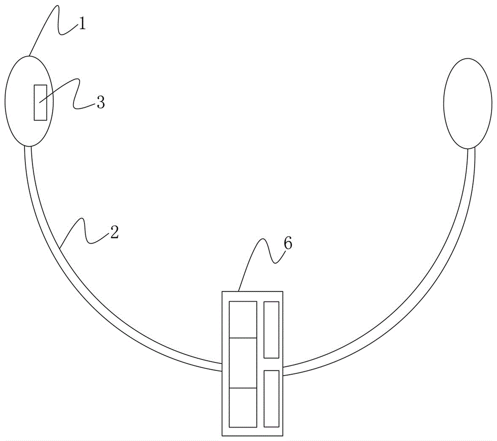 Heartbeat based laser flickering headphone and realization method thereof