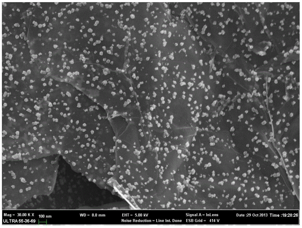 Method for making pores on the surface of graphene