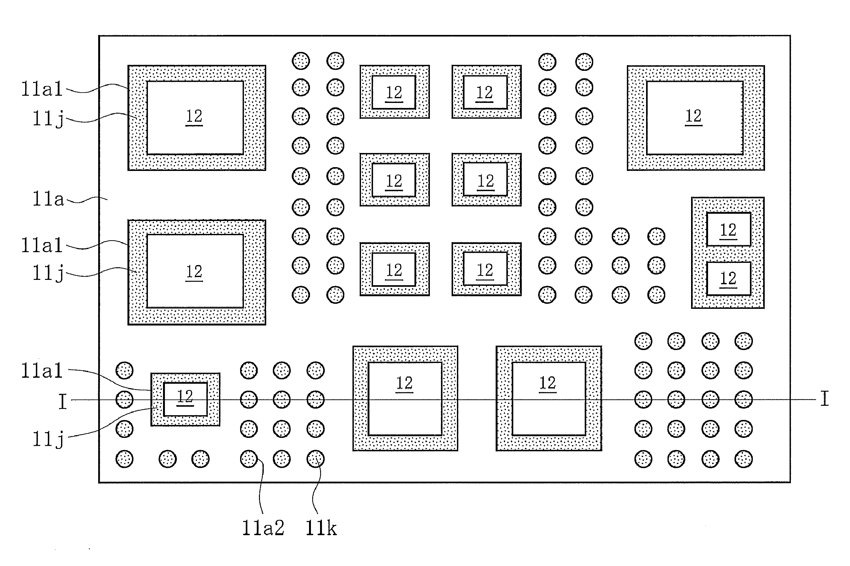 Substrate with built-in electronic component