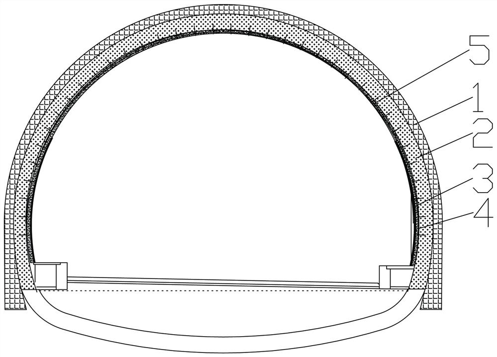 Tunnel Reinforcing Method of Spraying Steel Fiber Concrete Tunnel with Tunnel Mesh