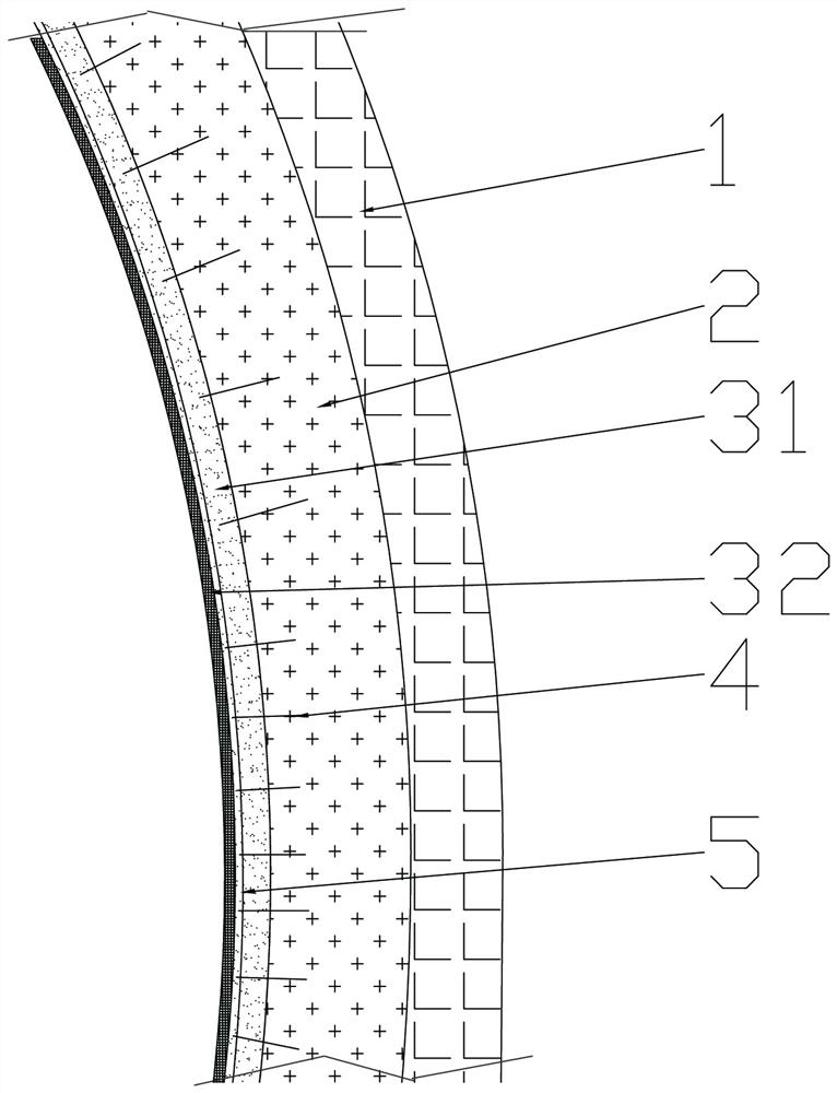 Tunnel Reinforcing Method of Spraying Steel Fiber Concrete Tunnel with Tunnel Mesh