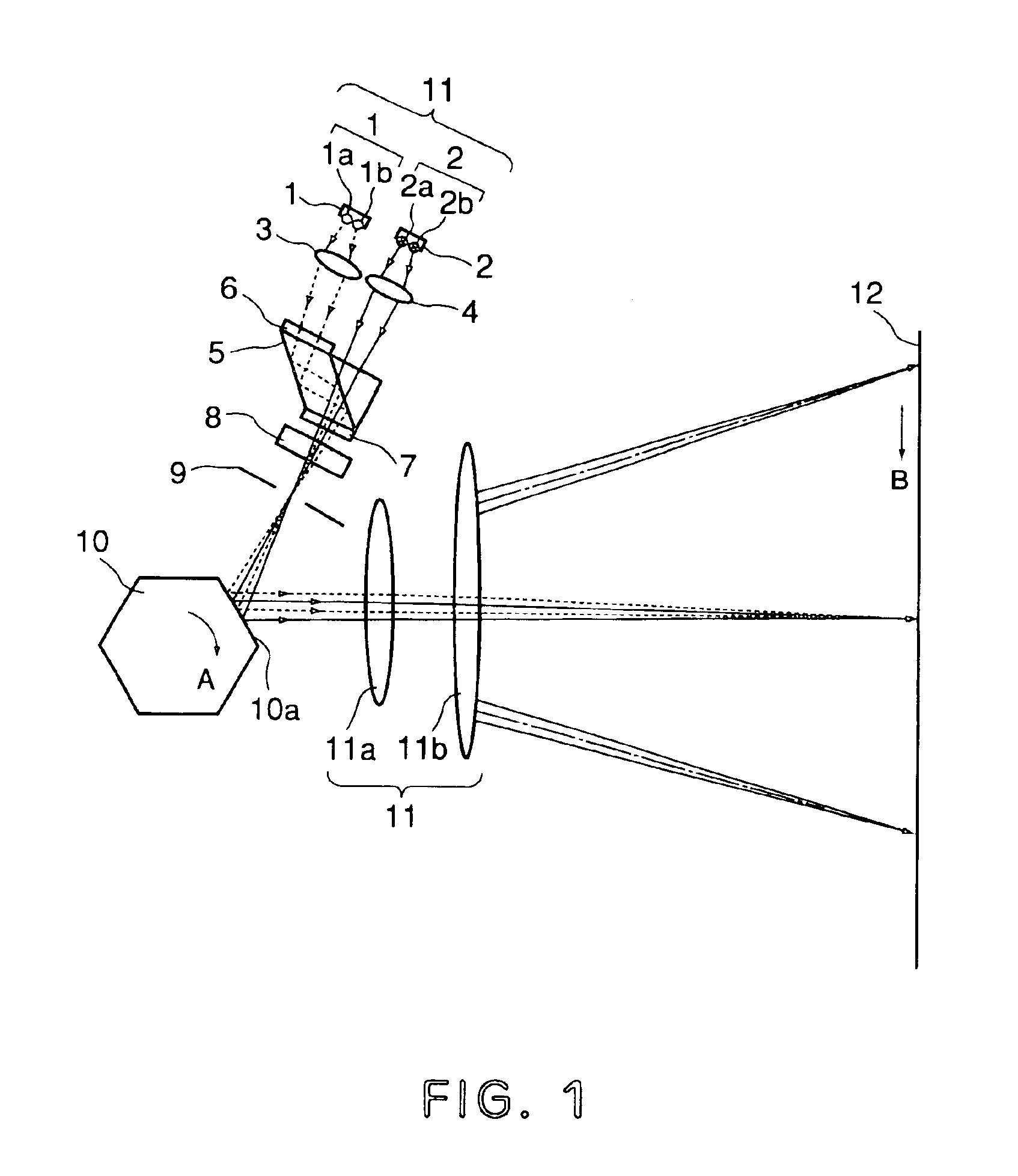 Multi-beam light scanning optical system and image forming apparatus using same
