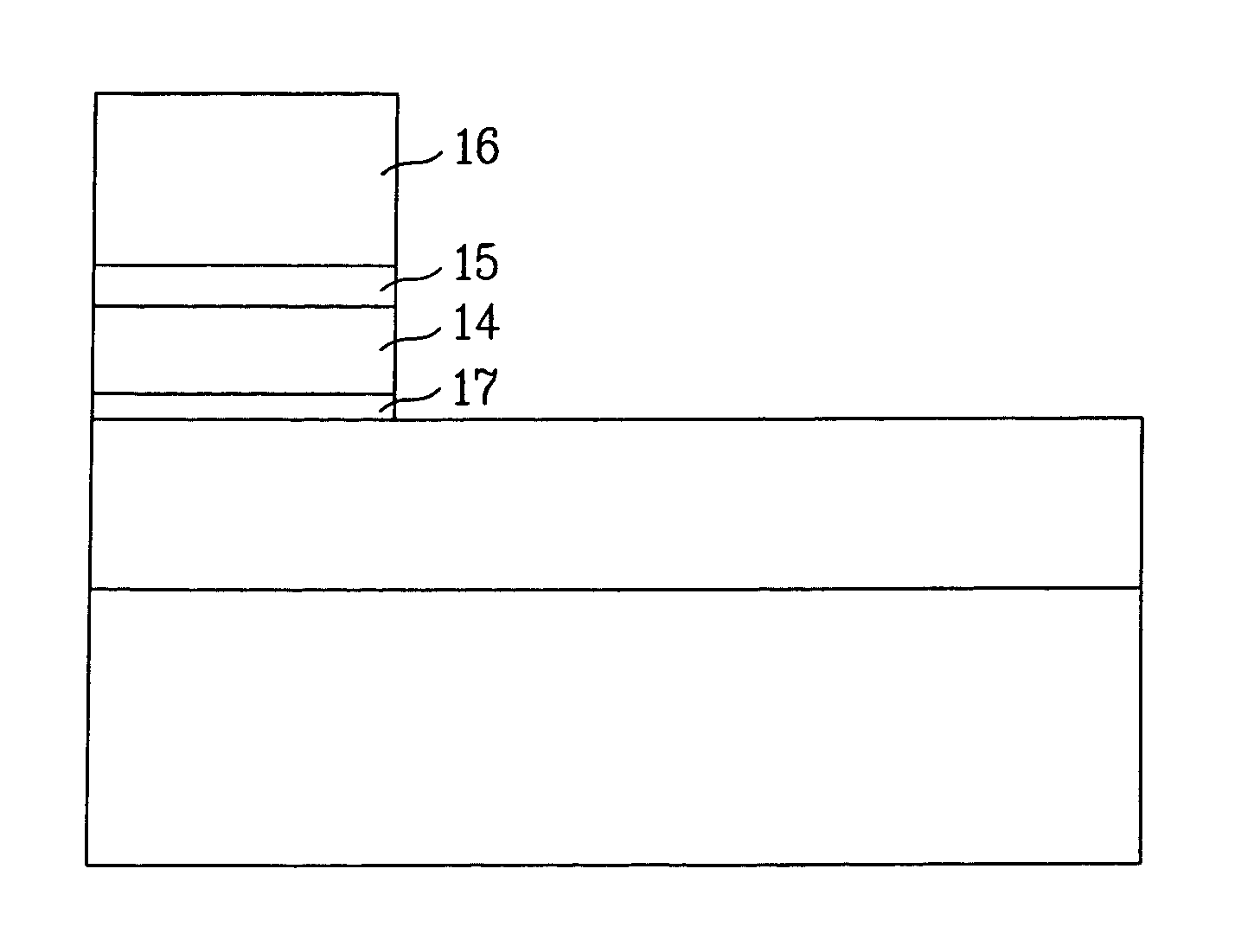 Method for etching upper metal of capacitator
